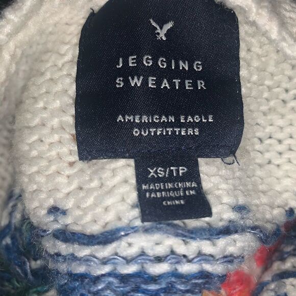 American Eagle Outfitters Fair Isle Jegging Sweater - Picture 5 of 7
